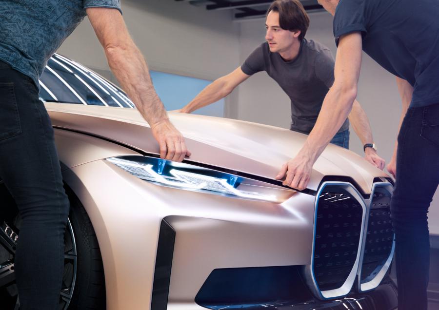 Детали создания BMW Concept i4 2020 года  (фото 45 из 71)
